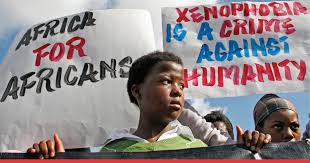 KOPANANG AFRICA AGAINST XENOPHOBIA and WE CALL FOR HUMANITY FOR ALL AFRICANS