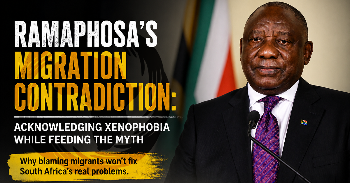 Ramaphosa Migration Contradiction